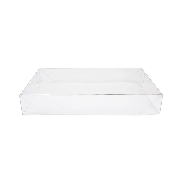 Faltbarer Deckel Kristallklar 15,4x3,8x24,3 cm Klar (25 Stück) [BT13]