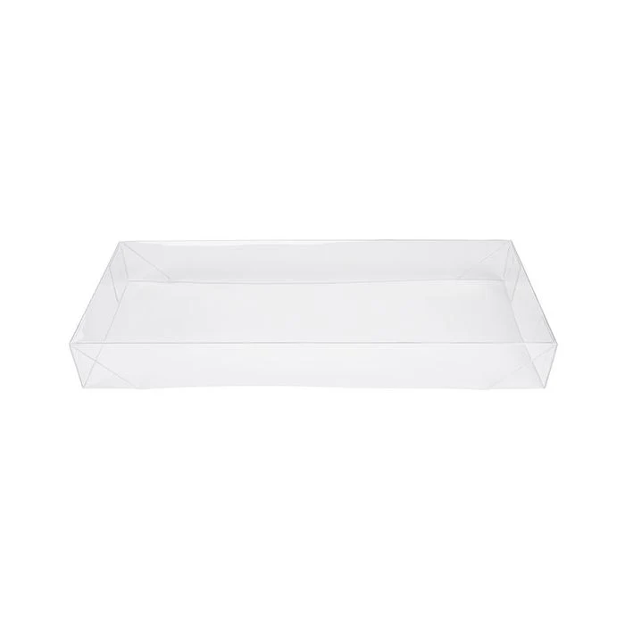 Faltbarer Deckel Kristallklar 12,9x3,8x30,9 cm Klar (25 Stück) [BT12]