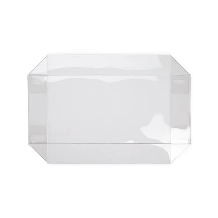 Faltbarer Deckel Kristallklar 12,9x3,8x30,9 cm Klar (25 Stück) [BT12]