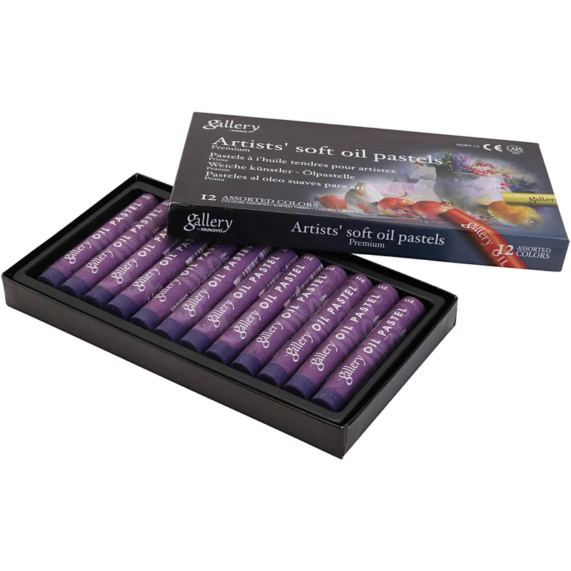 Gallery Ölkreiden, L 7 cm, D 11 mm, Dicke 11 mm, Flieder, 12 Stk/ 1 Pck [HOB-425344]