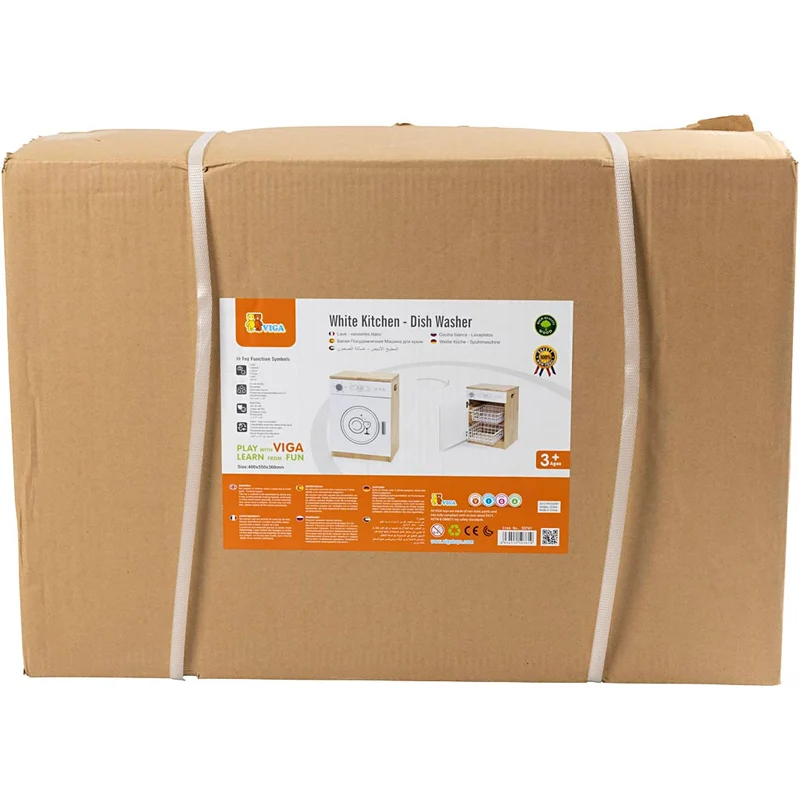 VIGA Spielspülmaschine, H 55 cm, T 34, B 40 cm, 1 Stk [HOB-908572]