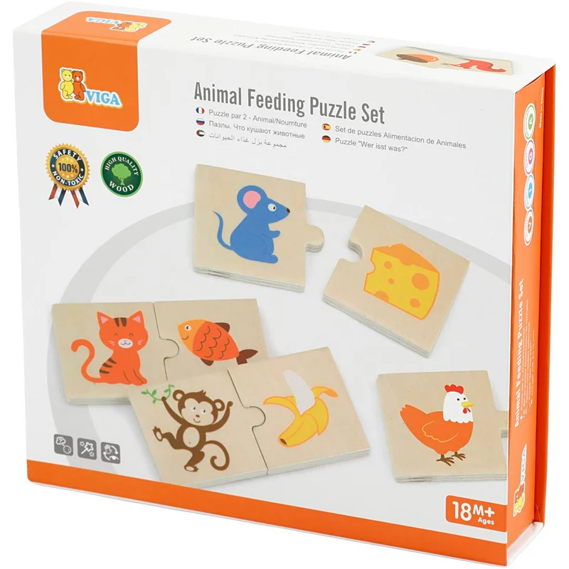VIGA Puzzle, 12 Teile/ 1 Set [HOB-908548]