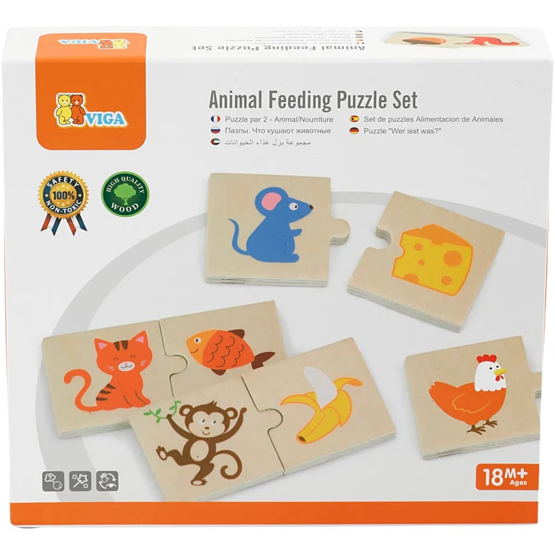 VIGA Puzzle, 12 Teile/ 1 Set [HOB-908548]