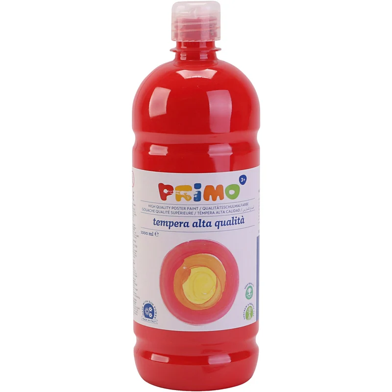 Temperafarbe Matt, Rot, 1000 ml/ 1 Fl. [HOB-642134]