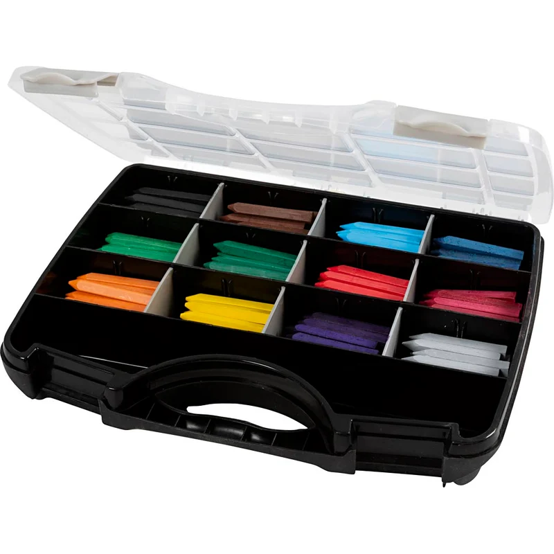 Ölkreide, Sortierte Farben, 12x20 Stk/ 1 Pck [HOB-410215]