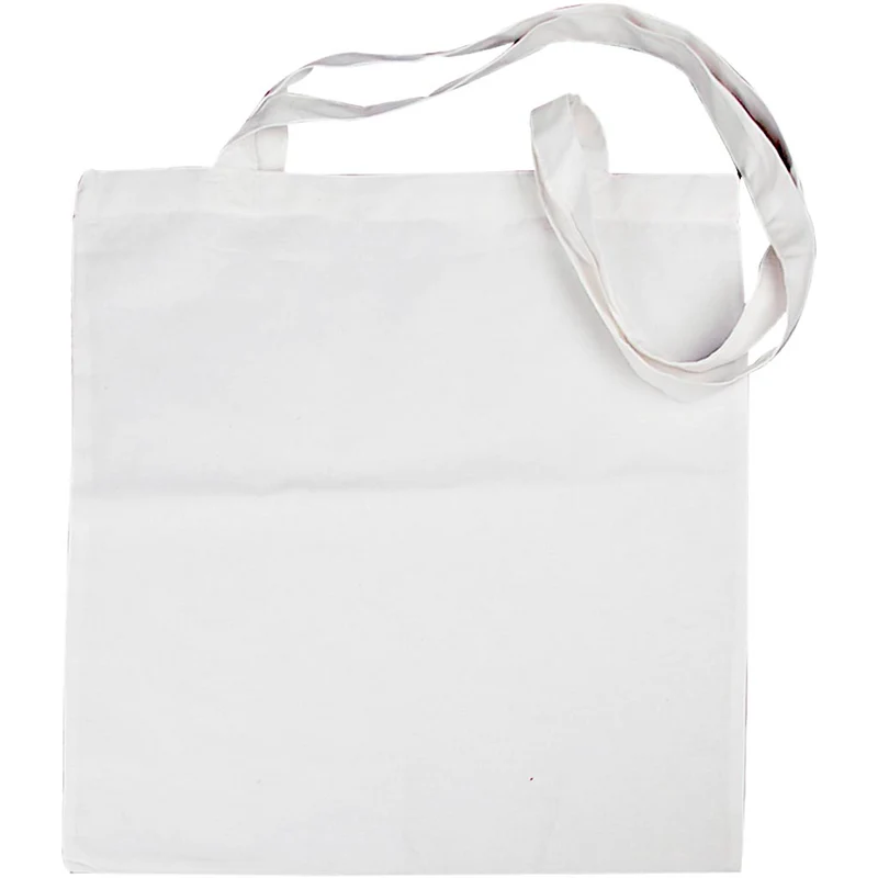 Stofftasche, Größe 38x42 cm, 130 g, Weiß, 20 Stk/ 1 Pck [HOB-706169]