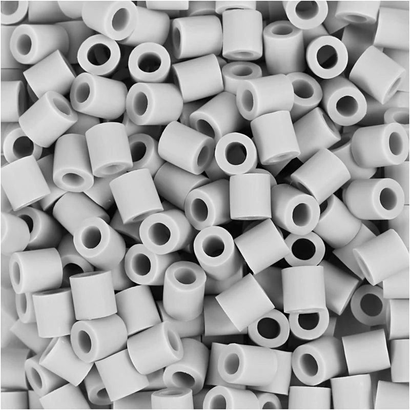 NABBI BioBeads, Größe 5x5 mm, Lochgröße 2.5 mm, medium, Grau, 3000 Stk/ 1 Pck [HOB-906782]