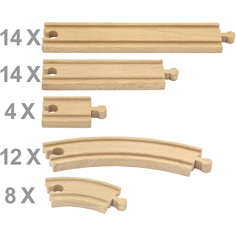 VIGA Bahngleise, 52 Teile/ 1 Set [HOB-908536]