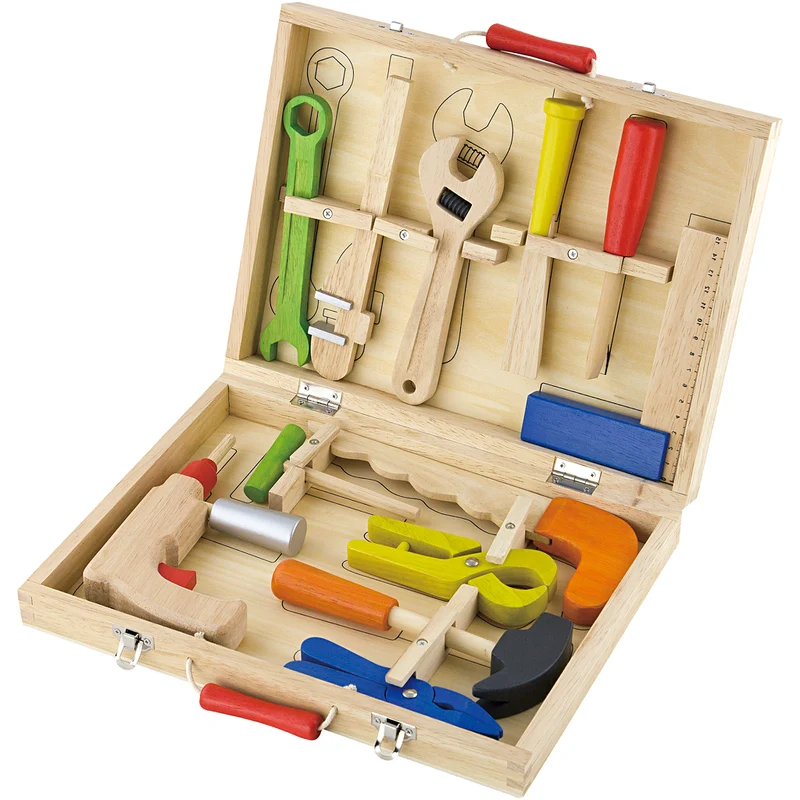 VIGA Holzwerkzeug , Größe 24x32 cm, 12 Teile/ 1 Set [HOB-908493]