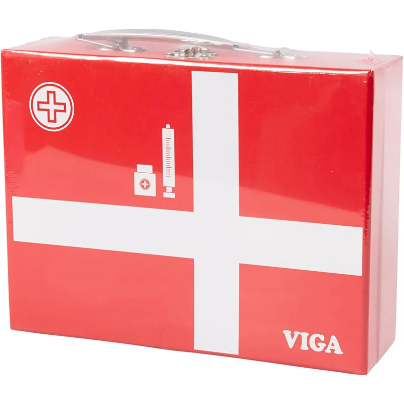 VIGA Arztkoffer aus Holz, 11 Teile/ 1 Set [HOB-908492]
