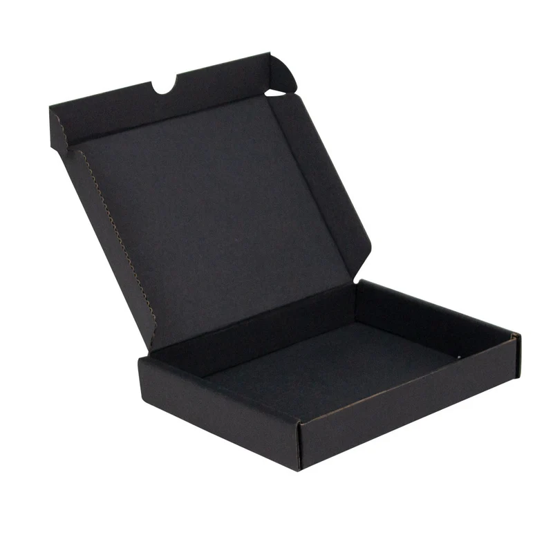 Briefkastenboxen 25.5x16x2.5cm Schwarz (100 Stück) [FP-VPD125]