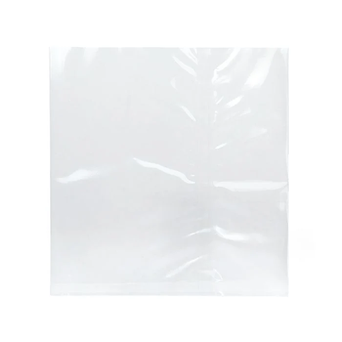 Flachbeutel Heißsiegelfähig 30 Mikron 12.7x12.7cm Transparent (100 Stück) [SFB55]