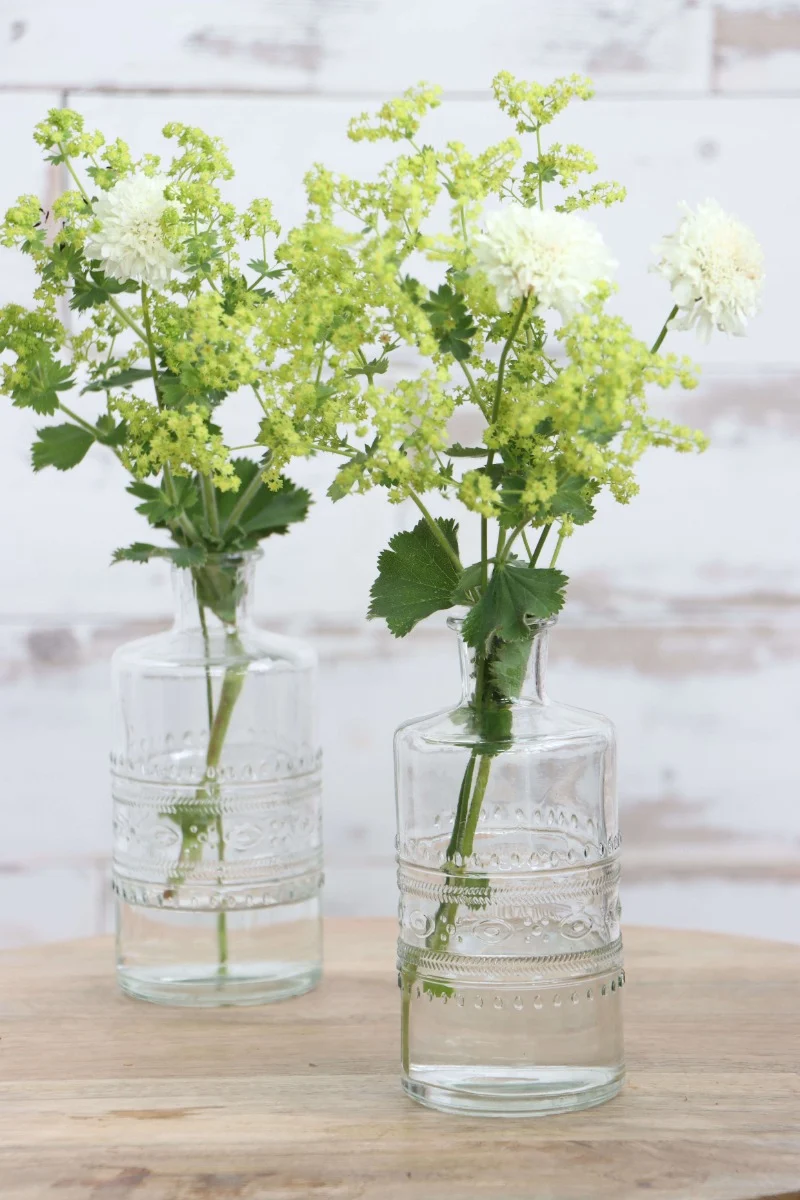 Blumenvasen Porto Ø7.5cm | H: 14.5cm Transparent (12 Stück) [IFS-29740]