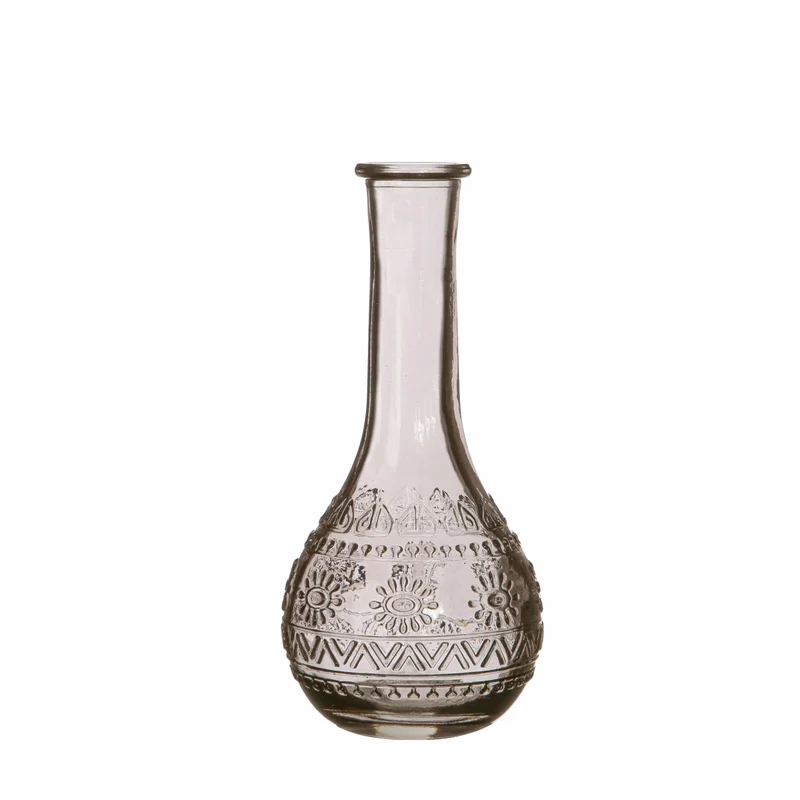 Blumenvasen Paris Ø7.5cm | H: 16cm Grau (12 Stück) [IFS-29726]