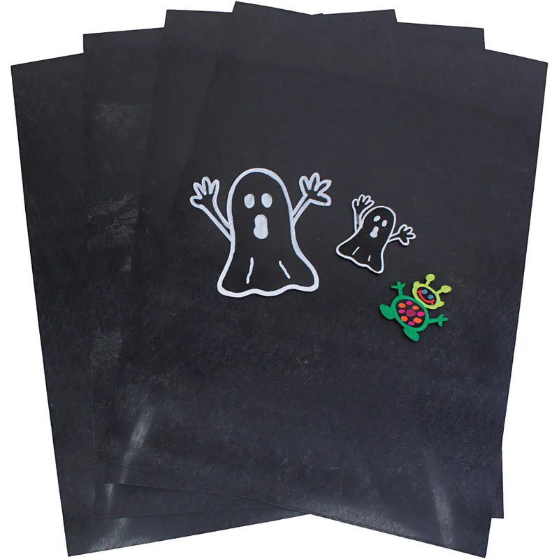 Plastikschrumpfplatten, A4, Schwarz, 10 Bl./ 1 Pck [HOB-696110]