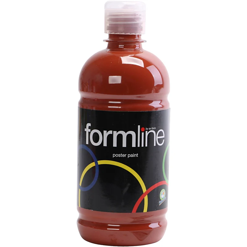 Temperafarbe Matt, Braun, 500 ml/ 1 Fl. [HOB-642074]