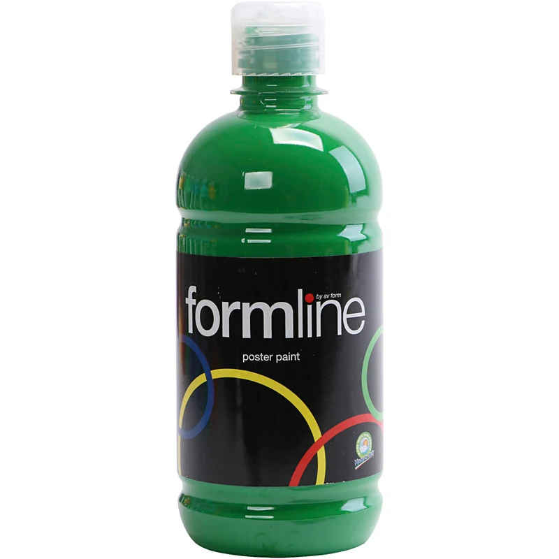 Temperafarbe Matt, Dunkelgrün, 500 ml/ 1 Fl. [HOB-642067]