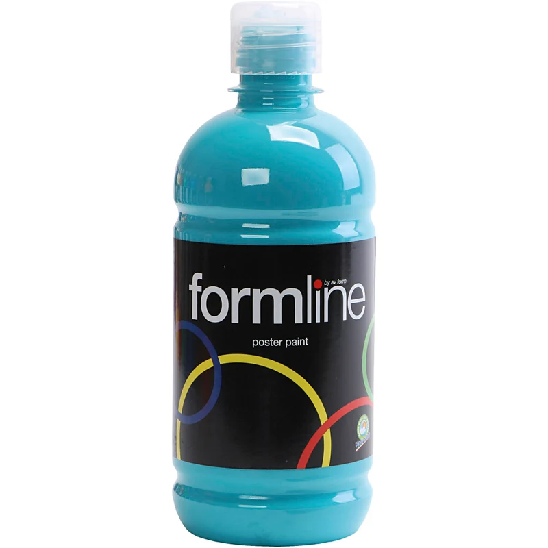 Temperafarbe Matt, Türkis, 500 ml/ 1 Fl. [HOB-642058]