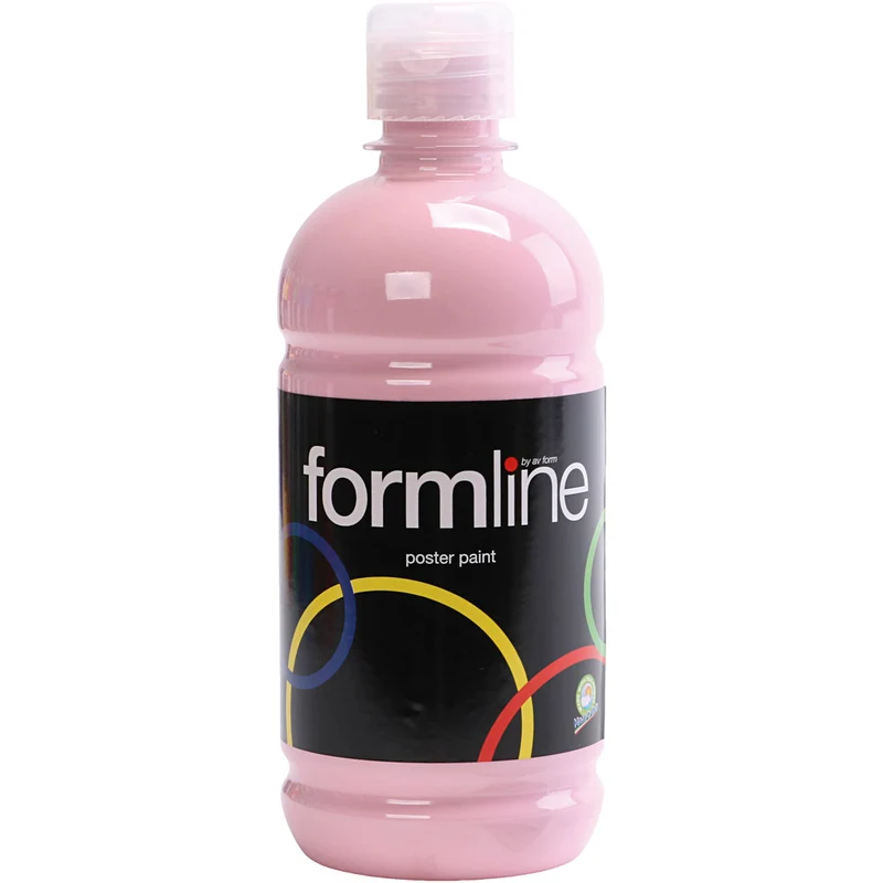 Temperafarbe Matt, Rosa, 500 ml/ 1 Fl. [HOB-642042]