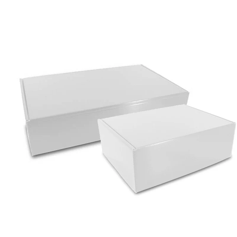 Luxus-Boxen für Lebensmittel 38x30x14cm Weiß (25 Stück) [FP-NS1024]