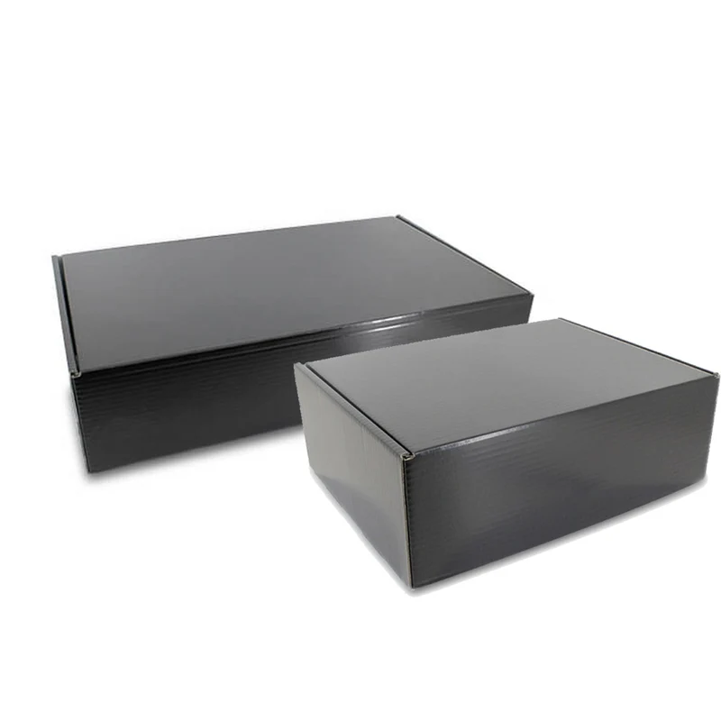 Luxus-Boxen für Lebensmittel 61x37x14cm Schwarz (25 Stück) [FP-NS1027]