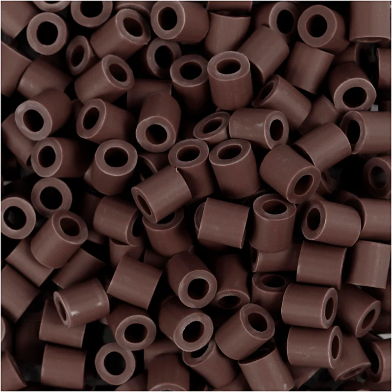 NABBI BioBeads, Größe 5x5 mm, Lochgröße 2.5 mm, medium, Braun, 3000 Stk/ 1 Pck [HOB-906781]