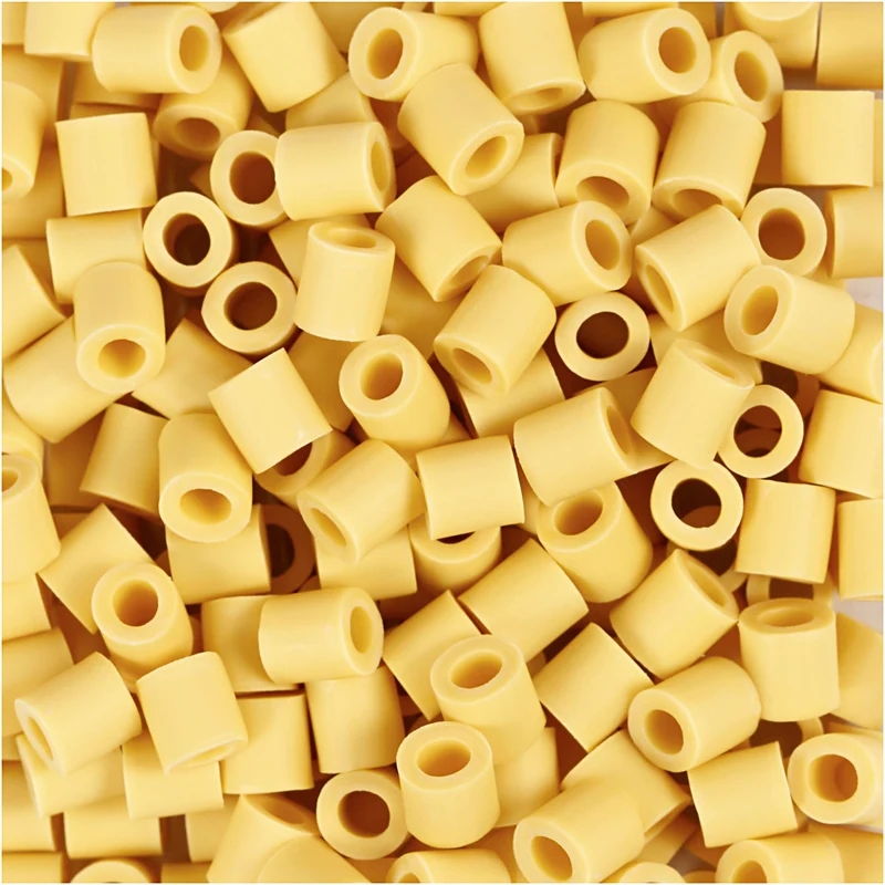 NABBI BioBeads, Größe 5x5 mm, Lochgröße 2.5 mm, medium, Gelb, 3000 Stk/ 1 Pck [HOB-906774]