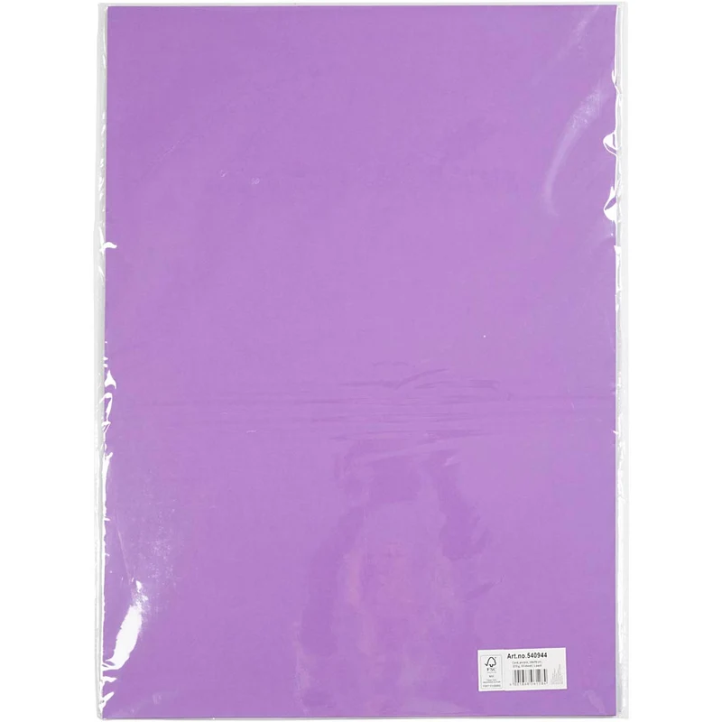 Karton, Blatt 50x70 cm, 270 g, Flieder, 10 Bl./ 1 Pck [HOB-540944]