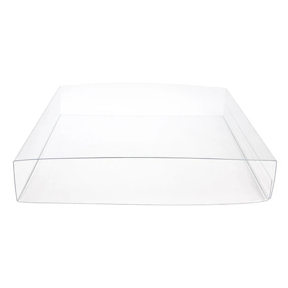 Aufschiebedeckel Transparent 15.1x2.7x15.2cm (25 Stück) [SC33]