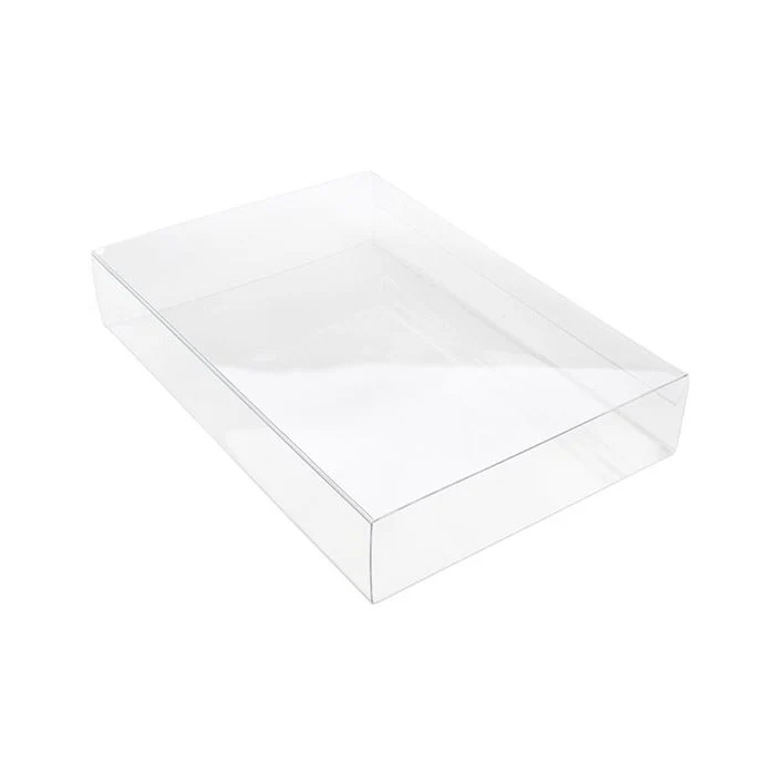 Aufschiebedeckel Transparent 10.3x2.7x15.2cm (25 Stück) [SC23]