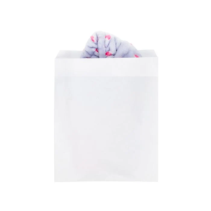 Warentaschen Weiß 25.1x31.4cm (100 Stück) [MB4W]
