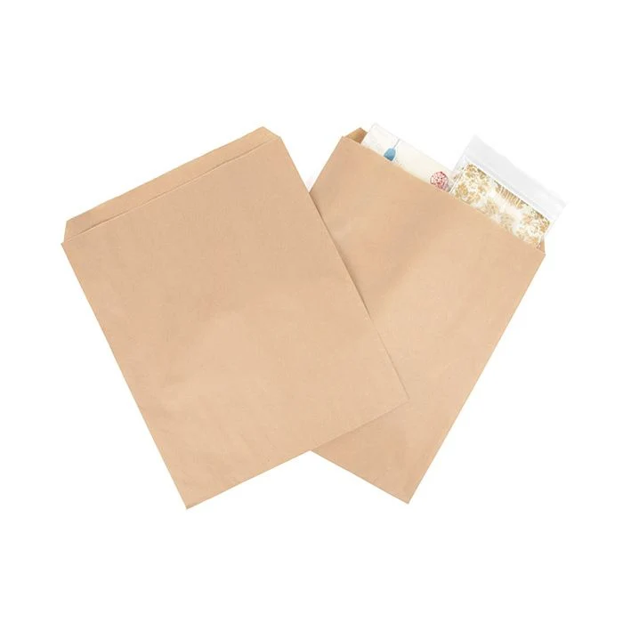 Warentaschen Braun 25.1x31.4cm (100 Stück) [MB4K]