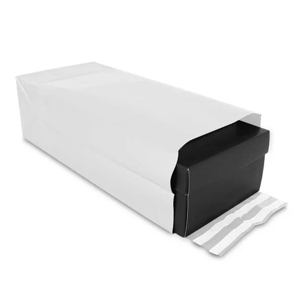 Kunststoff-Versandtaschen COEX 38+14x67cm Weiß (125 Stück) [FP-VZQ043]