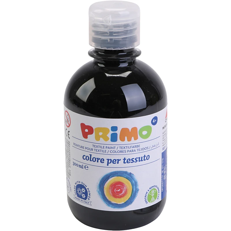Textilfarbe, Schwarz, 300 ml/ 1 Fl. [HOB-700384]