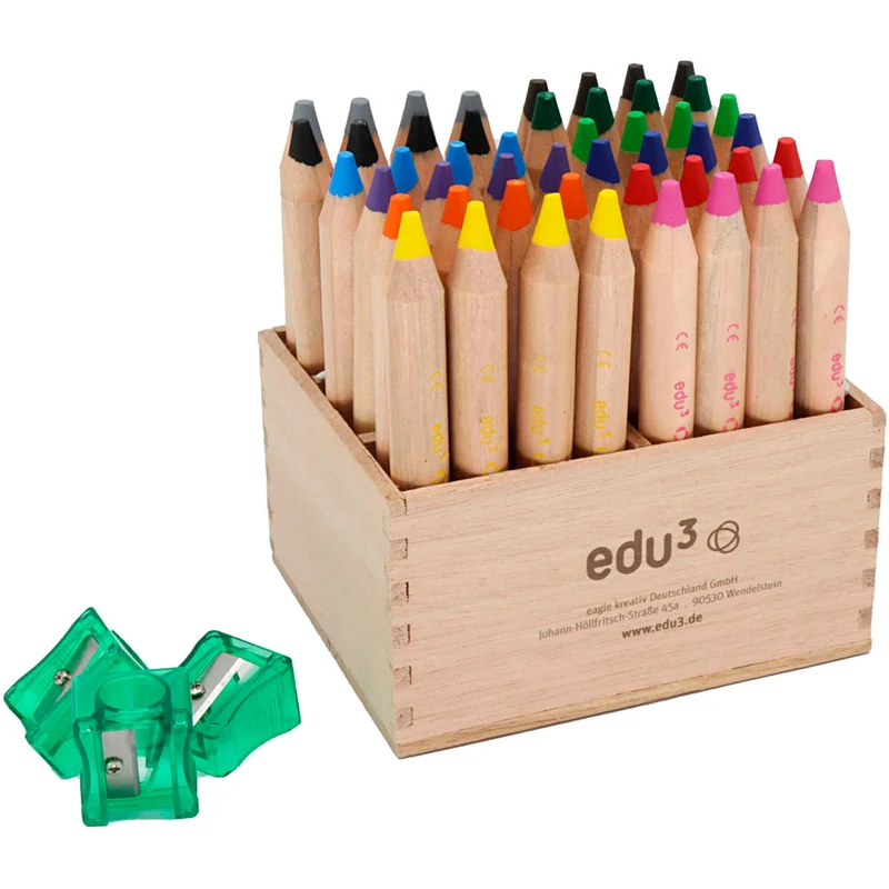 edu3 First, L 12 cm, Mine 8 mm, 48 Stk/ 1 Pck [HOB-408160]