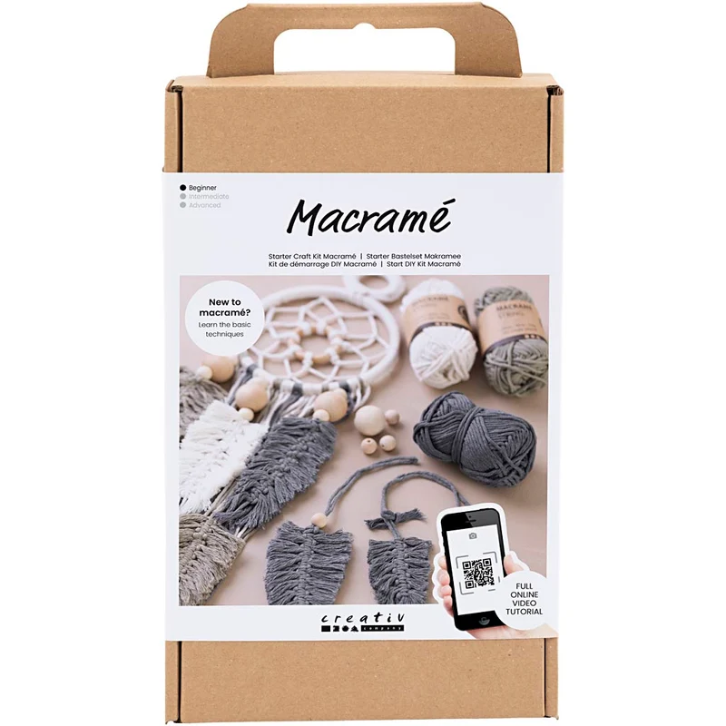 Starter Kreativ Set Macramé, 1 Pck [HOB-41477]