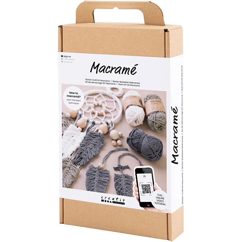 Starter Kreativ Set Macramé, 1 Pck [HOB-41477]