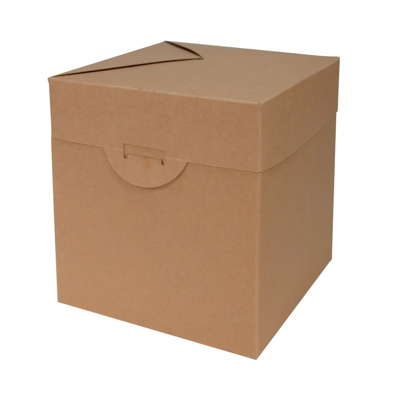Pop-up-Boxen 15x15x16cm Braun (100 Stück) [FP-POP002]