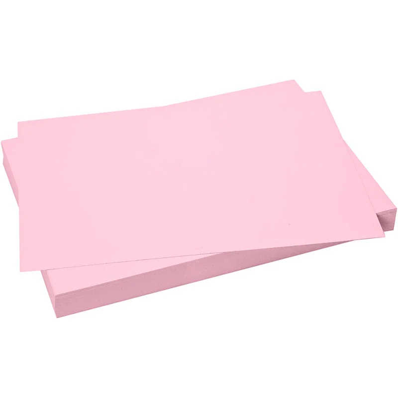 Karton, Blatt 50x70 cm, 270 g, Hellpink, 10 Bl./ 1 Pck [HOB-540940]