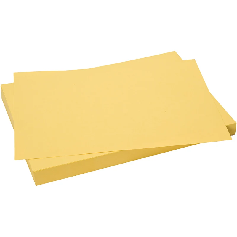 Karton, Blatt 50x70 cm, 270 g, Sonnengelb, 10 Bl./ 1 Pck [HOB-540914]
