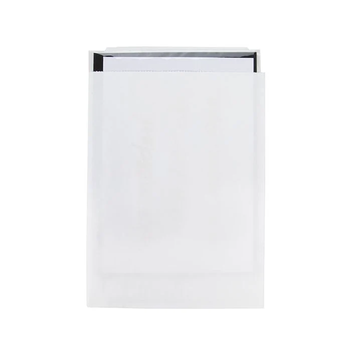 Warentaschen Weiß 12.7x19.1cm (100 Stück) [MB1W]