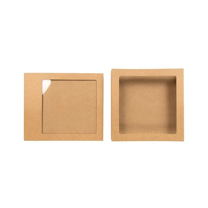 Pappschachtelhüllen mit Sichtfenster 15.1x2.7x15.6cm (25 Stück) [KR33]