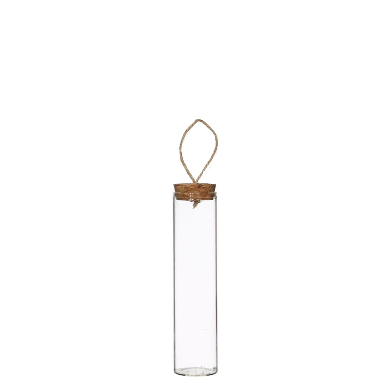 Reagenzgläser mit Kork und Kordel Ø3cm | H: 10cm (12 Stück) [IFS-29162]