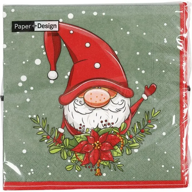 Servietten, Weihnachtsfee, Größe 33x33 cm, 20 Stk/ 1 Pck [HOB-234728]