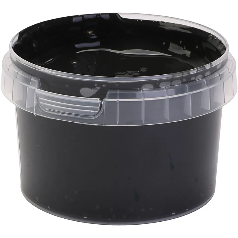 PRIMO Fingerfarbe, Schwarz, 250 ml/ 1 Fl. [HOB-630184]