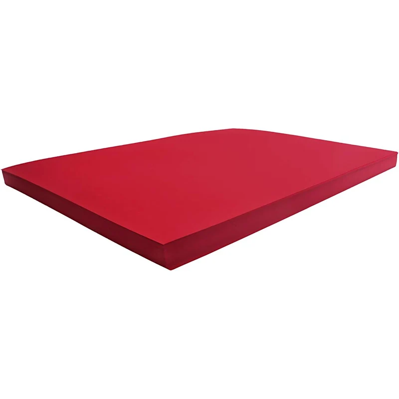 Karton, Blatt 50x70 cm, 270 g, Weihnachtsrot, 100 Bl./ 1 Pck [HOB-540436]