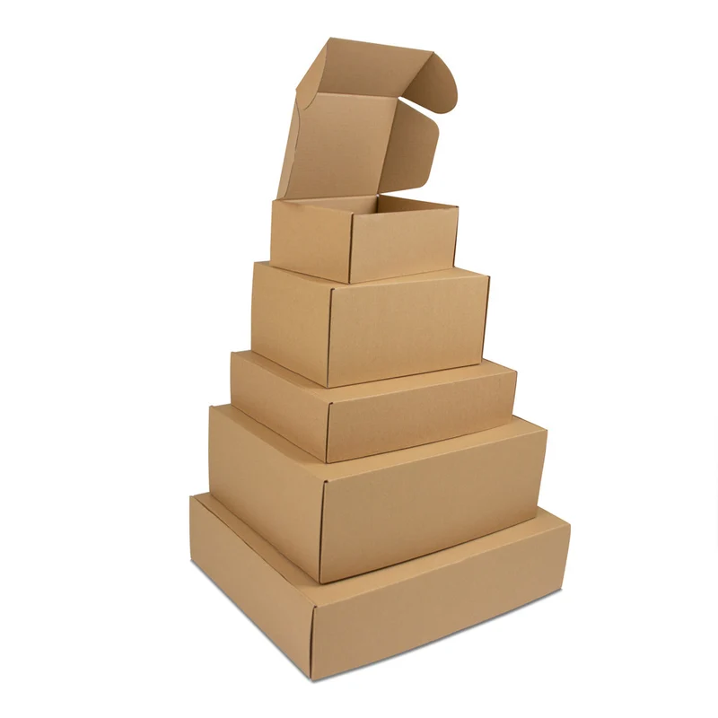 Versandkartons 39x30x14cm Braun (50 Stück) [FP-VPD096]
