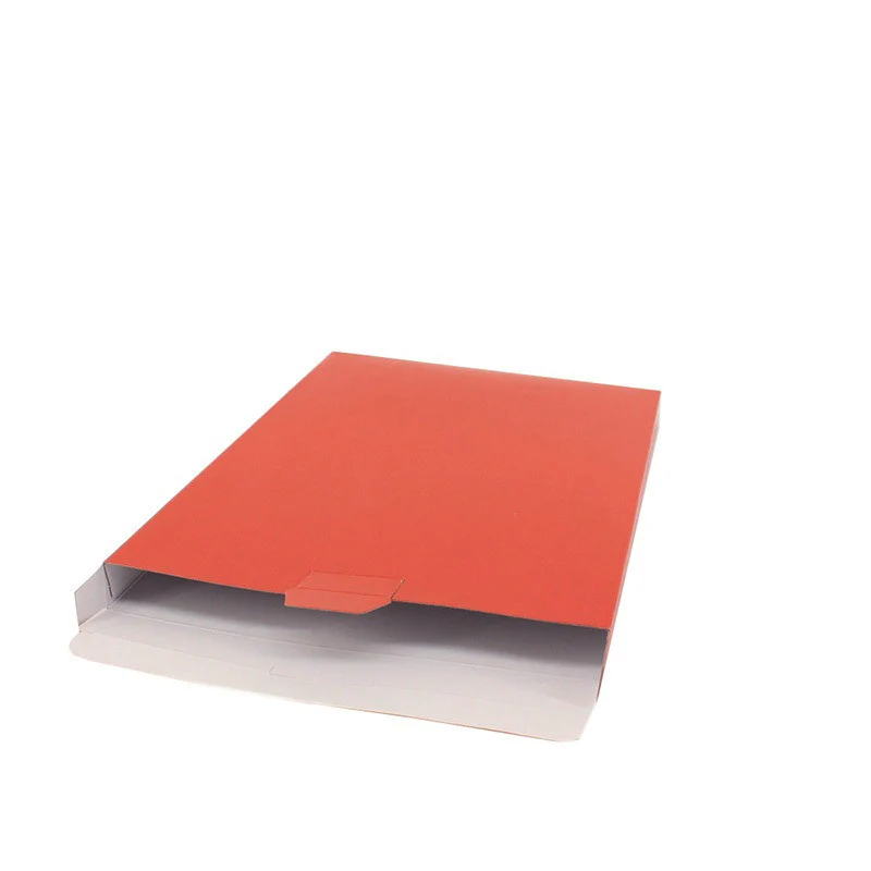 Versandkartons 16x25x2.9cm Rot (100 Stück) [FP-VPD009]