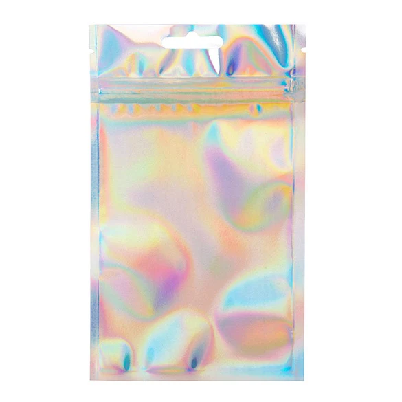 Druckverschlussbeutel Holografisch 10.2x15.2cm (25 Stück) [HZBB46H]