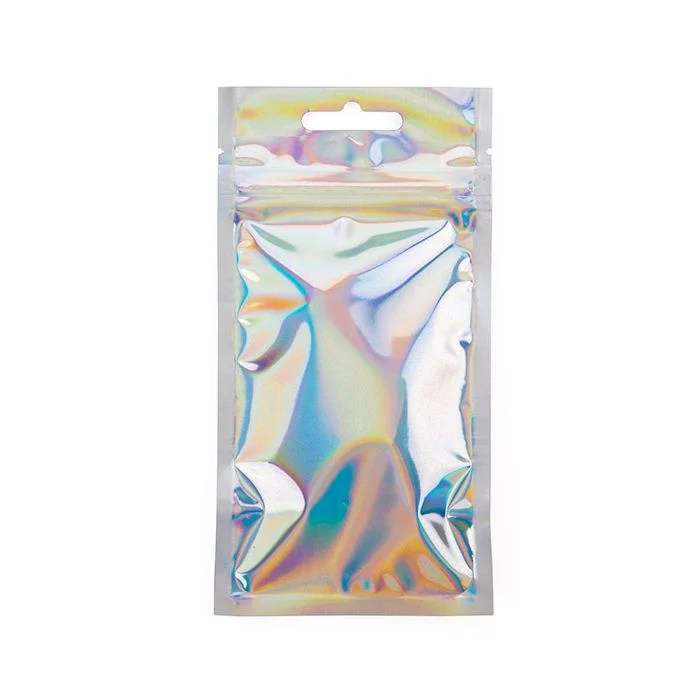 Druckverschlussbeutel Holographisch 7.6x12.7cm (25 Stück) [HZBB35H]